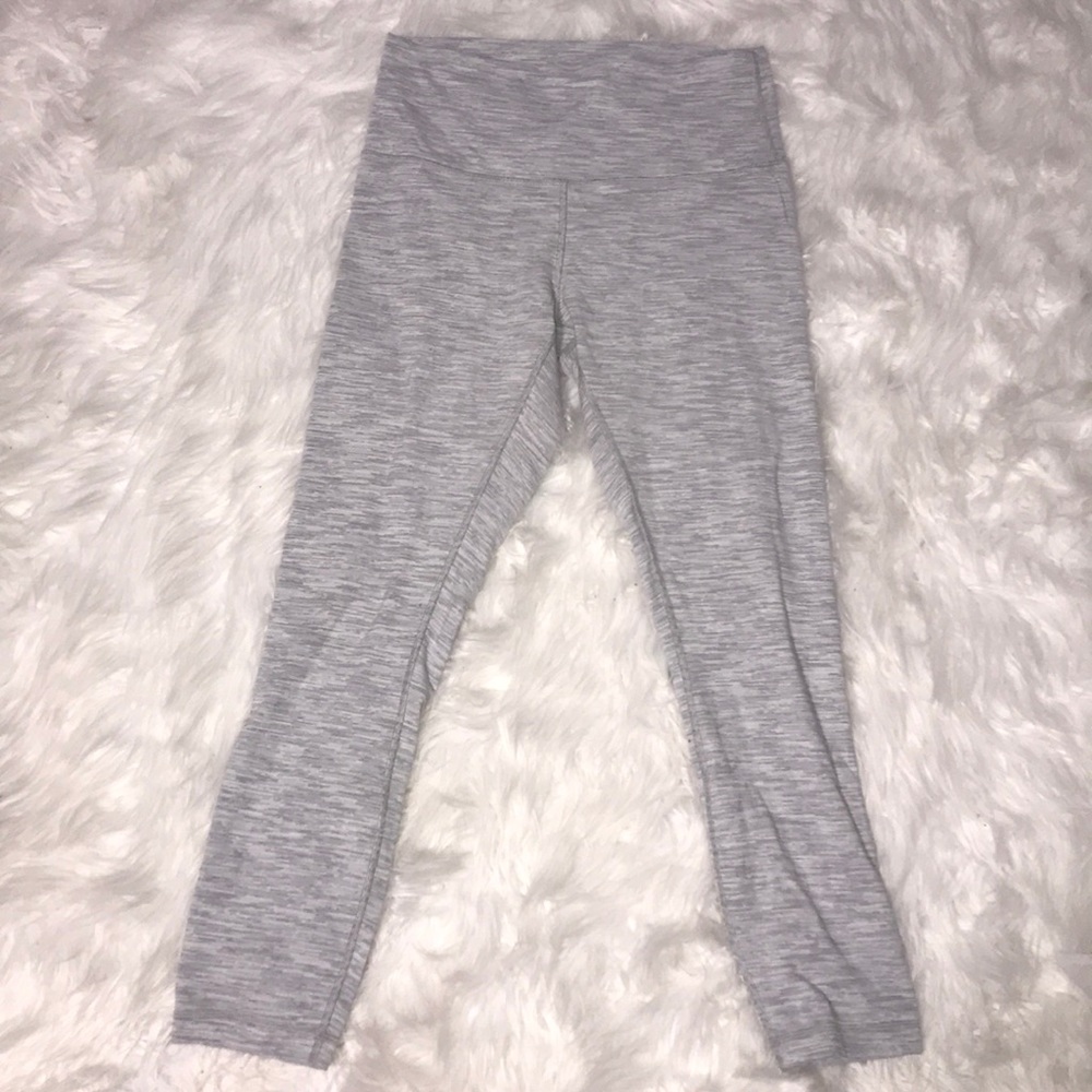Authentic lulu lemon grey athletic leggings